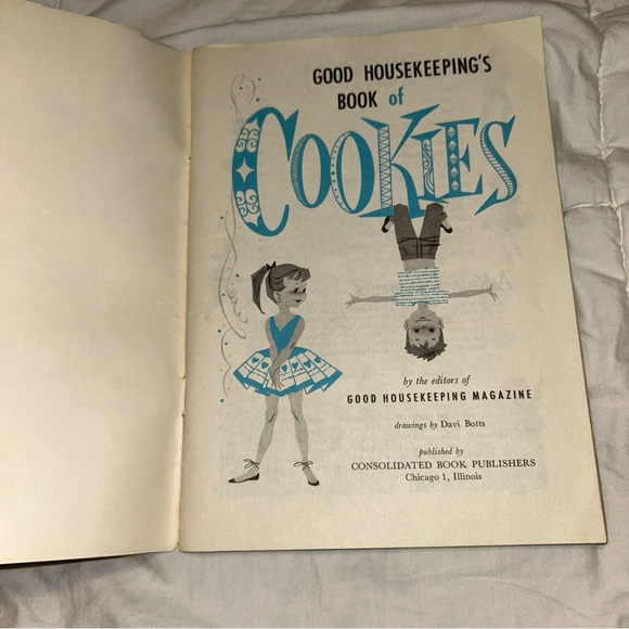 Vintage Good Housekeeping’s Book Of Cookies 1958 Paperback Cookbook - Picture 2 of 13